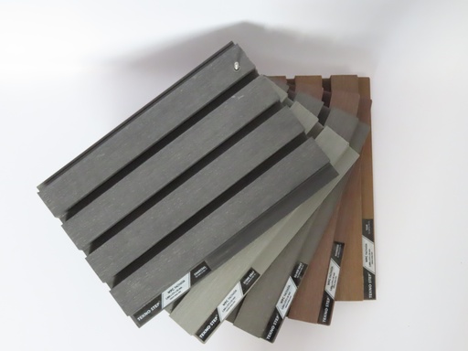 LAMBRIN WPC PARA EXTERIOR caja de 4 piezas (2.28m2) Marca TEKNO STEP